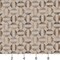Natural Brown Geometric Woven Pattern Upholstery Fabric by The Yard - SKU: Graham Bronze